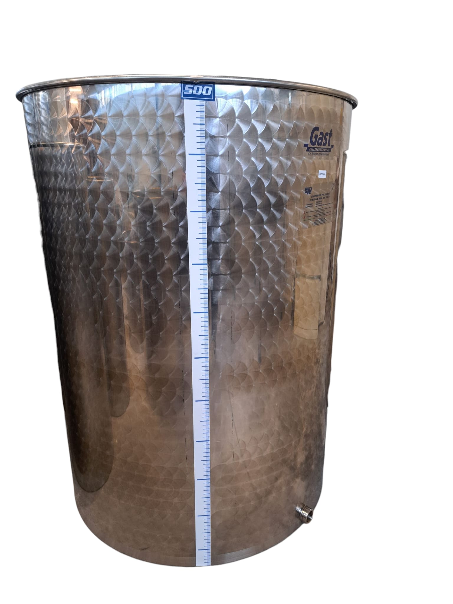 Weintank "IMMERVOLL" 500 Liter