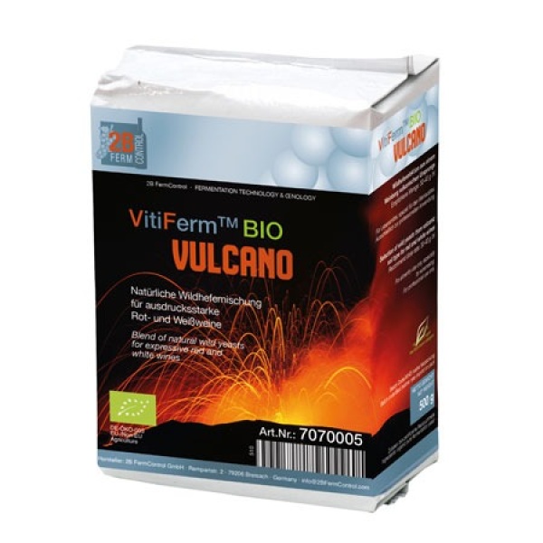 2B Trockenreinzuchthefe VitiFerm BIO Vulcano